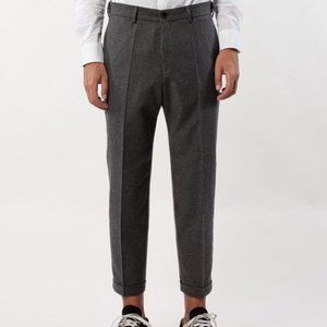 Filippa K. M. Lawrence Cropped Slacks Pant  Grey